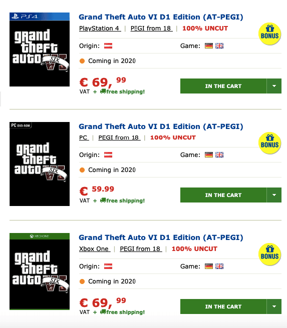 gta 6 amazon ps4